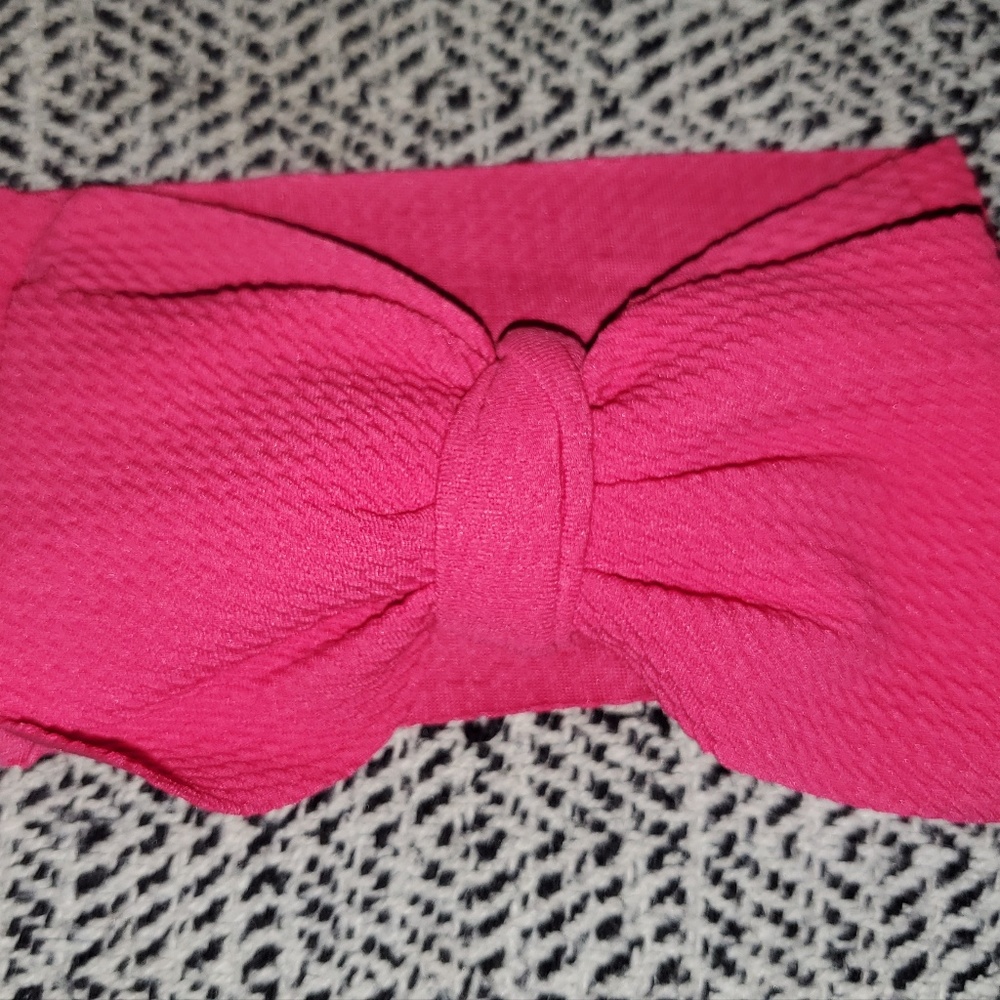 Bright Pink Bow